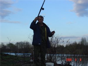 Рыбалка на реке Сестре у села Усть-Пристань