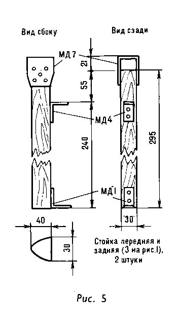 Каркасно-надувная лодка