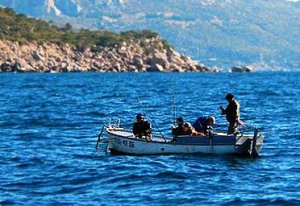 Морская рыбалка в Крыму