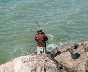 Рыбалка на побережье Крыма